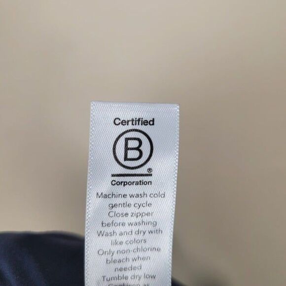 Athleta Size 4 Nolita Wide Leg Pant Pull On Lightweight Stretch Navy Blue - Picture 11 of 12